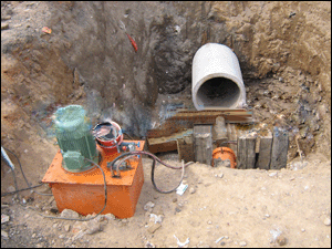 大庆公路穿越过路顶管